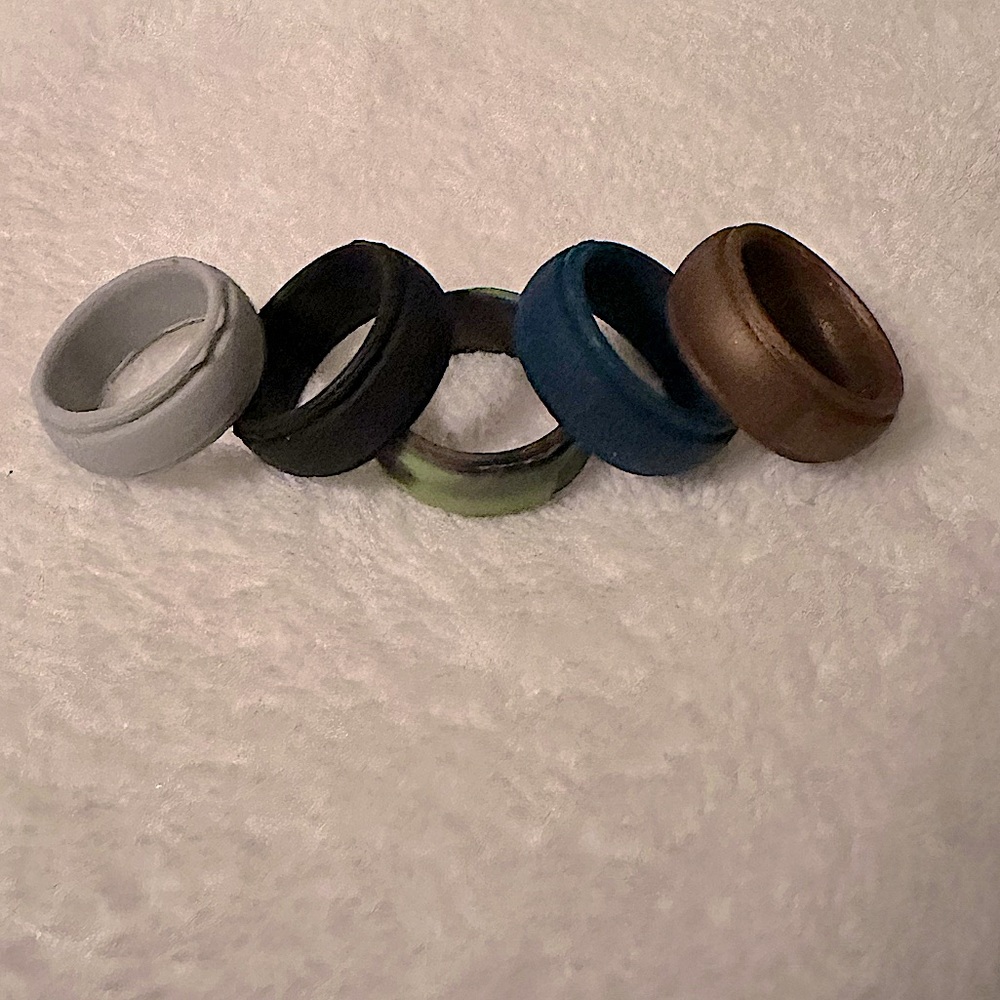 5 Silicone rings